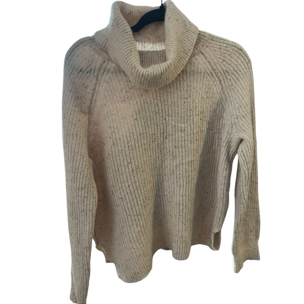 J Crew Mercantile wool blend turtle neck sweater sz M